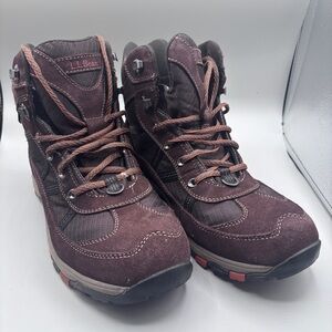 LL Bean TEK 2.5 Brown Hiking Utility Lace Up Boot Mens 11 Medium Primaloft